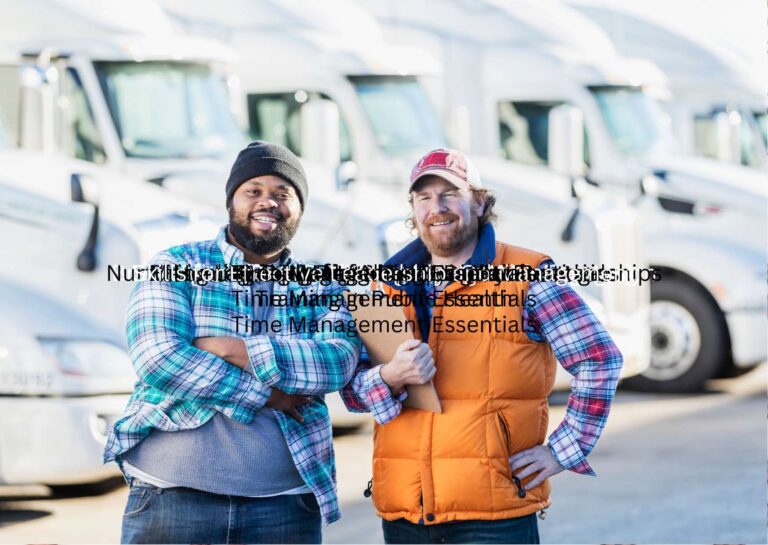 Essential Skills for Delivery Drivers